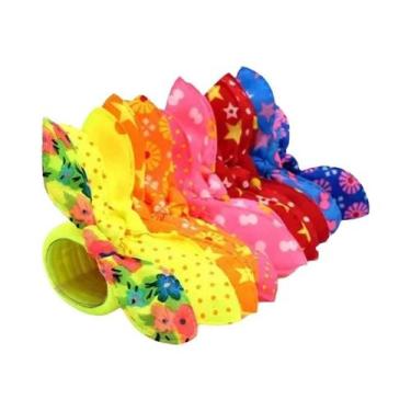 Imagem de Faixa De Cabelo Infantil Com Orelhas De Coelho Fofas, Estampa De Bolin