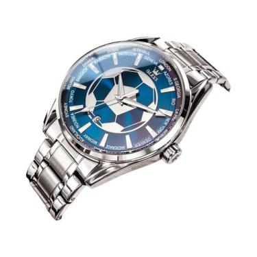 Imagem de Relógio De Quartzo Luminoso À Prova d'Água Para Homens OLEVS 9949 Com 