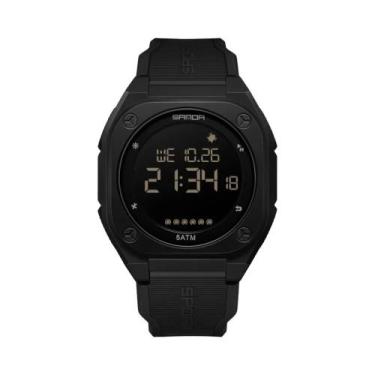 Imagem de Relógio Esportivo Digital À Prova D'Água Para Homens SANDA 6303 Relógi
