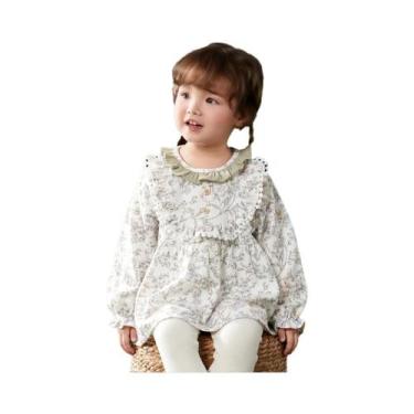 Imagem de Babadores Impermeáveis Para Meninas, Avental De Alimentação Para Crian