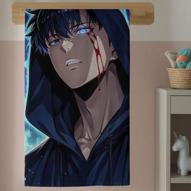 Imagem de Toalha Banho Infantil Estampa Desenho Leveling Sl Algodão Macio Confor