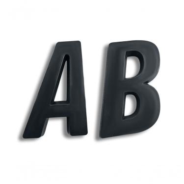 Imagem de Número Residencial Preto 3d Porta Parede Casa Prédio Empresa A