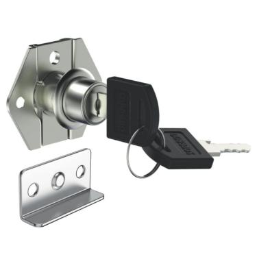 Imagem de Fechadura Para Gaveta 2861 de 31mm 1 Peça com Batente Embalagem Autosserviço   06908.2861.10 Sopr