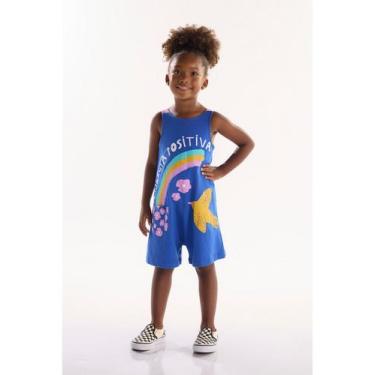 Imagem de Macaquinho Infantil para Menina em Meia Malha Bem Me Quer Três e Já, A