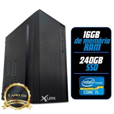 Imagem de PC/Desktop/Computador Intel Core I5 3470 16Gb Ram Ssd 240gb X-Linne