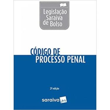 Imagem de Legislação Saraiva de Bolso. Código de Processo Penal Livro de bolso -