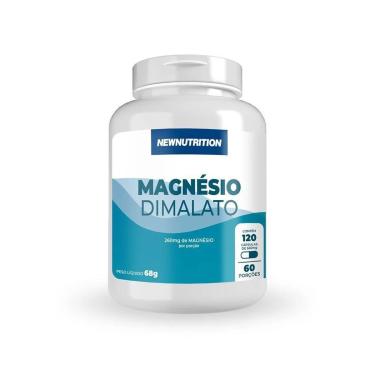 Imagem de Magnésio Dimalato - 120 Cápsulas - NewNutrition-Unissex