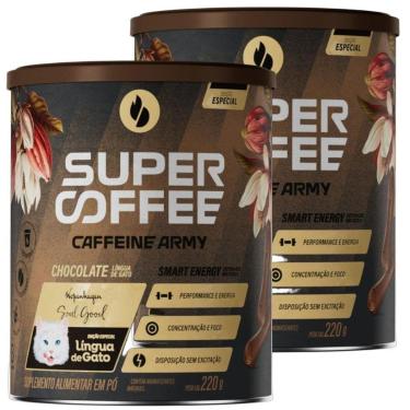 Imagem de Kit 2x SuperCooffee 3.0 Lingua de Gato 220g - Caffeine Army-Unissex