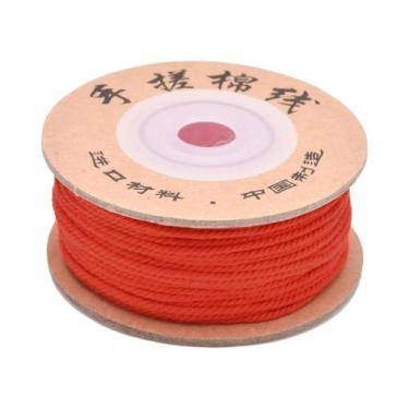 Imagem de Corda De Algodão Trançada De 3 Fios Para Macramê, Fio Para Miçangas, C