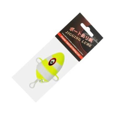 Imagem de Anzóis De Metal Reforçados Para Jigging 100g-300g Kabura Bullet Squid 
