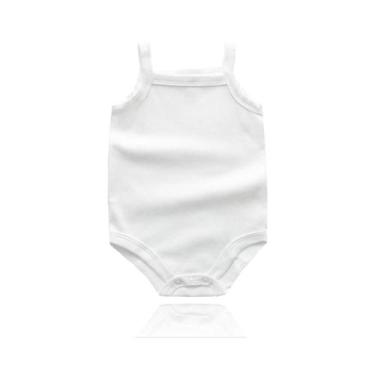 Imagem de Macacão De Algodão Para Bebê Menina 0-48M, Confortável E Macio, Cor Só