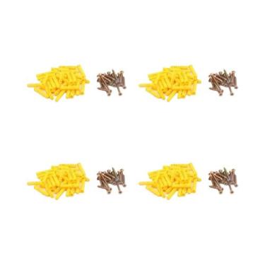 Imagem de Kit De Parafusos De Ancoragem Para Drywall Em Aço Galvanizado Reforçad