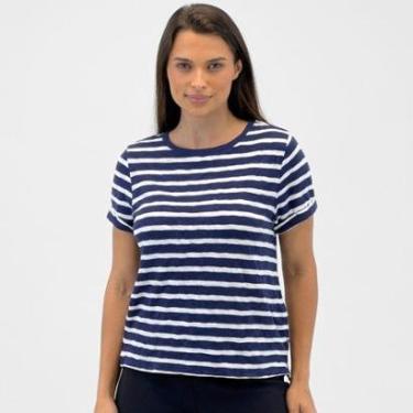 Imagem de Camiseta Levis T-shirt Listrada Manga Curta Feminina-Feminino
