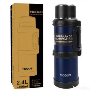 Imagem de Garrafa Térmica 2,5 Litros Quente Frio Com Aço Inoxidável Isolamento T