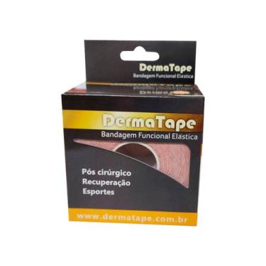 Imagem de Bandagem Funcional Elástica Kinesiotape 5m x 5cm - Derma Tape - Dermat