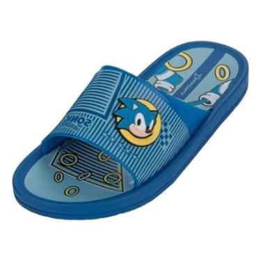 Imagem de Chinelo Slide Dia a Dia Infantil Menino Sonic Ipanema Kids-Masculino