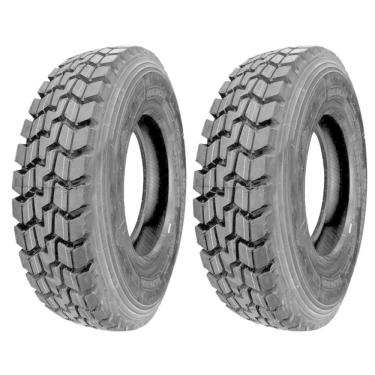 Imagem de Kit 2 Pneus 215/75r17.5 Borrachudo 18 Lonas 135/133J FT68 Fortune