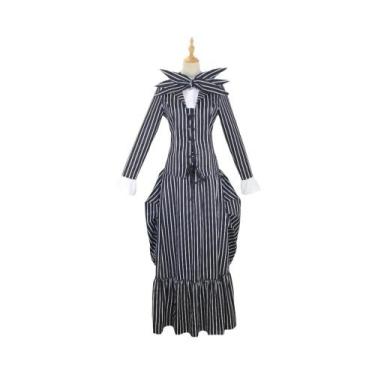 Imagem de Fantasia De Cosplay Adulto Jack Skellington Do Anime, Traje De Hallowe