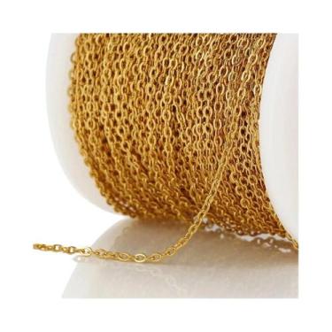 Imagem de Cadeia De Aço Inoxidável Colorida De 2 Metros Em Forma De Cruz O Para 