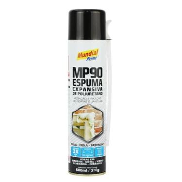 Imagem de Espuma de Poliuretano 500ml 320g Mundial Prime Expansiva Vedação Fixaç