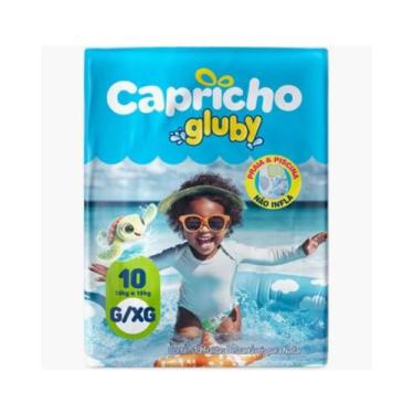Imagem de Fralda Capricho Gluby  Praia e Piscina, G