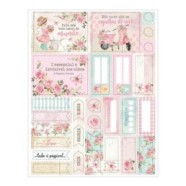 Imagem de Adesivo LT - Mon Monde Rose - Litoarte