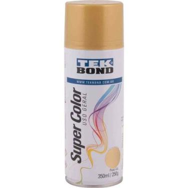 Imagem de Tinta Spray Dourado, 350 Ml, Tekbond Dourado