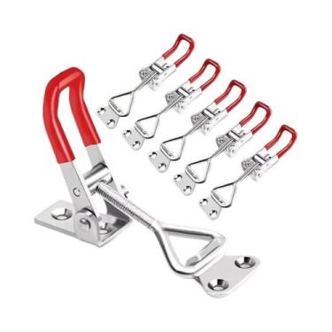 Imagem de Grampos De Engate Rápido Ajustáveis Antiderrapantes 8 Peças Em Ferro G