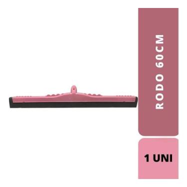 Imagem de Rodo 60cm Puxa E Seca Borracha Dupla Unidade Sem Cabo Full - Congratul