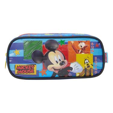 Imagem de Estojo Simples Azul - Disney Mickey XERYUS IMPORTACAO E