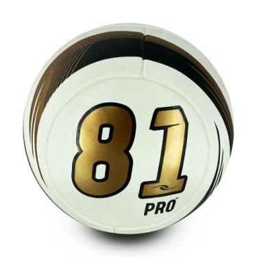 Imagem de Bola De Futebol Campo Dalponte 81 Pro Padrão FIFA Oficial, Branco