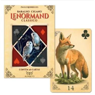 Imagem de Baralho Cigano Lenormand Clásico Edt. Alfabeto - Editora Alfabeto