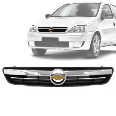 Imagem de Grade Dianteira Radiador Corsa 2008 a 2012 Montana 2008 a 2010 Preta C