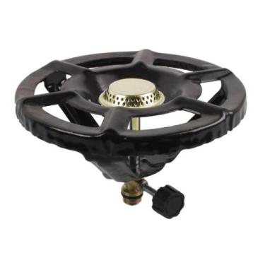 Imagem de Fogareiro Portátil a Gás 1 Boca Rosca Fina P2 Para Botijão 2kg - Suzan