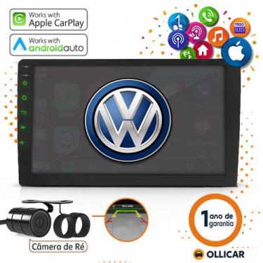 Imagem de Central Multimidia 9 Polegadas Apple Carplay Android Auto Volkswagen -