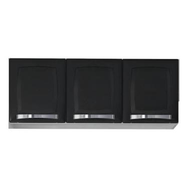 Imagem de Armário Para Cozinha 3 Portas Rose Itatiaia Af - Congratulations Store