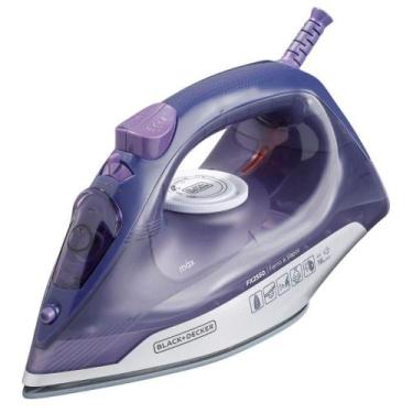 Imagem de Ferro A Vapor Gliss FX2550 Black Decker Roxo/cinza 220V, 220V