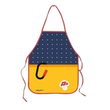 Imagem de Avental de Cozinha Infantil Impermeável Coleção Camping 49,5x39,5cm - 