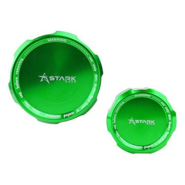 Imagem de Kit Tampa Reservatorios Fluido Freio Yamaha R6 R-6 R 6 - Stark Race, V