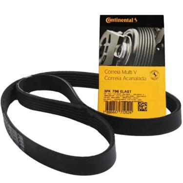 Imagem de Correia Poly V Ar Cond. Gol Fox Polo Saveiro Voyage G5 G6 - CONTITECH,