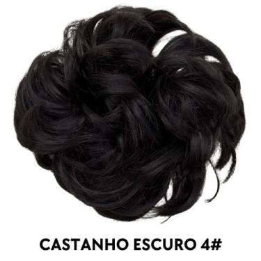 Imagem de Aplique de Coque Grego Xuxinha Poupa Rabo Volume Orgânico - LIONSWIG, 