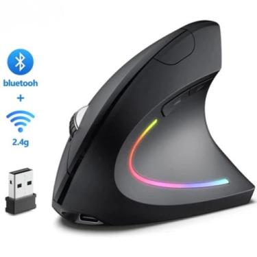Imagem de Mouse Sem Fio Ergonômico Para Uso Diário Confortável E Preciso Entrega