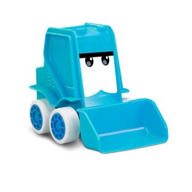 Imagem de Carrinhos Dubboo Sortidos Roma Brinquedos - Ref. 0542, Escavadeira azu