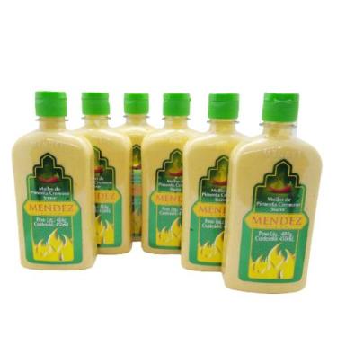 Imagem de Kit Molho de Pimenta Mendez 450ml 06 Cremosa Suave