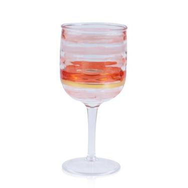 Imagem de Conjunto 6 Taças Acrilico Degradê Rosé 473ml - Entrecasa
