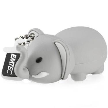 Imagem de Pen Drive Safári Elefante 4Gb Ekmmd4gm323 Emtec