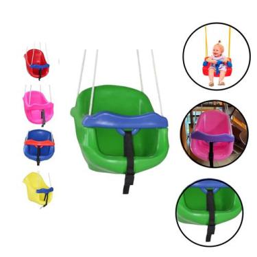 Imagem de Balanço infantil com trava entrega rápida - BATATINHA BRINQUEDOS, Verd