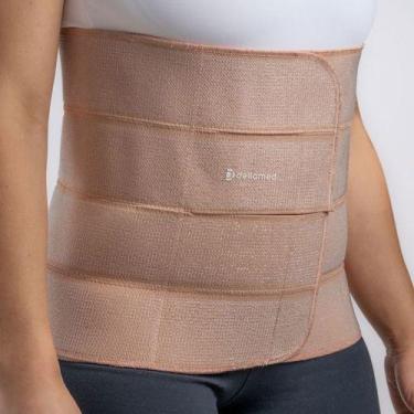 Imagem de Faixa Abdominal Ortopédica Dellamed 4 Painéis Suporte -, G