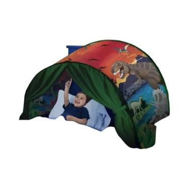 Imagem de Tenda De Sonho Infantil Dobrável Com Luz, Bolso De Armazenamento, Cama