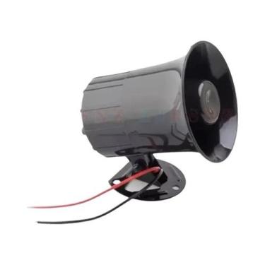 Imagem de Alarme De Advertência Automotivo 12V Super Alto Com 7 Sons, 6 Sons E 1